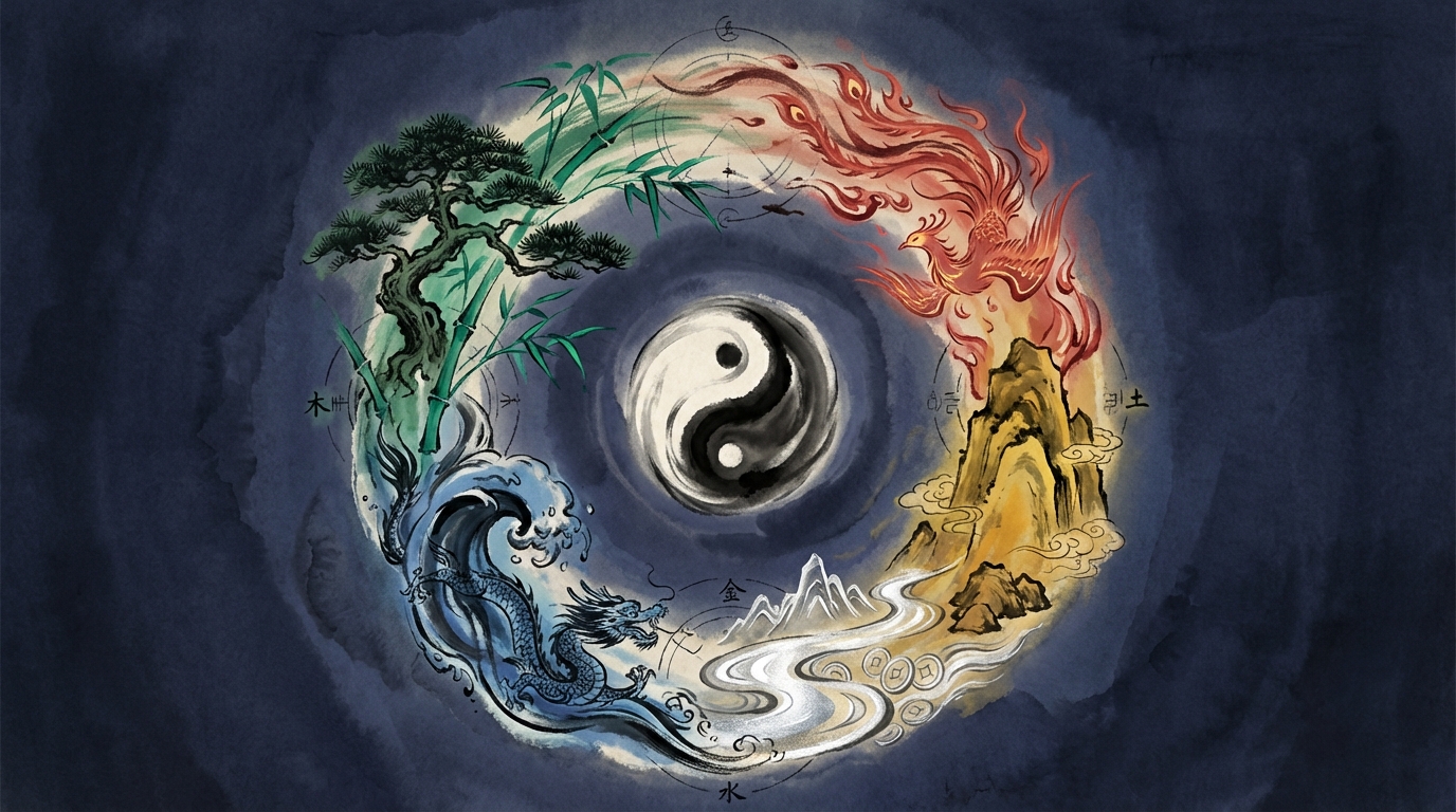 陰陽五行與易經的關係